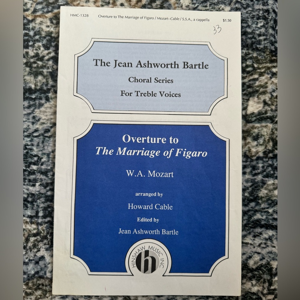 Overture to The Marriage of Figaro (Singers)